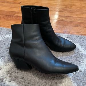 Vince Vaughn Leather Booties